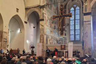 Ad Arezzo Giustizia e pace in Terra Santa secondo il Patriarca latino di Gerusalemme Pierbattista Pizzaballa