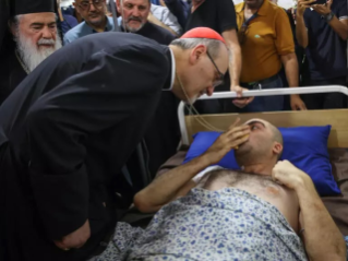 «Cristo non è assente da Gaza» «Cristo non è assente da Gaza»