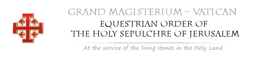 Home Page of the Grand Magisterium of the Equestrian Order of the Holy Sepulchre