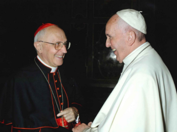 Papa Francesco e Cardinale Filoni - 1