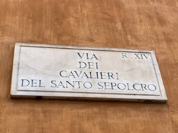 Via dei Cavalieri del Santo Sepolcro