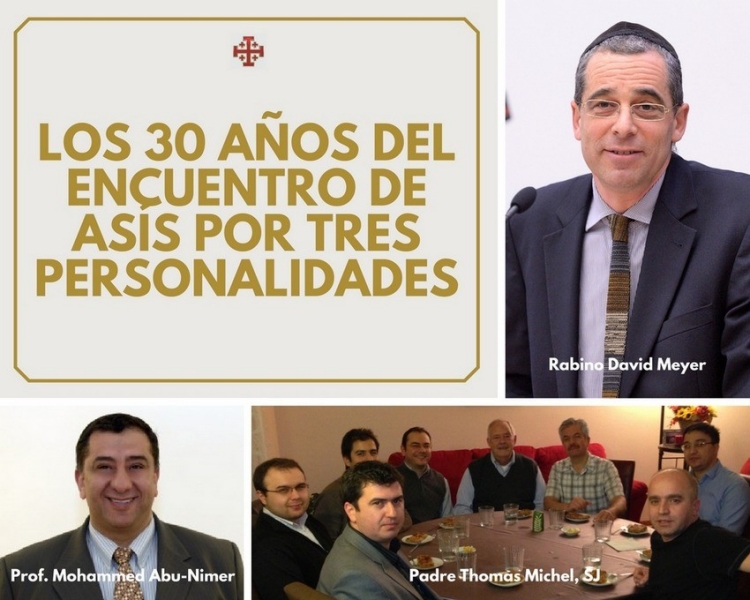 Los 30 años del encuentro de Asís por tres personalidades