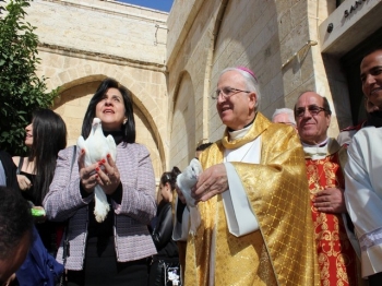 Accueillir aujourd’hui le Prince de la Paix en Terre Sainte