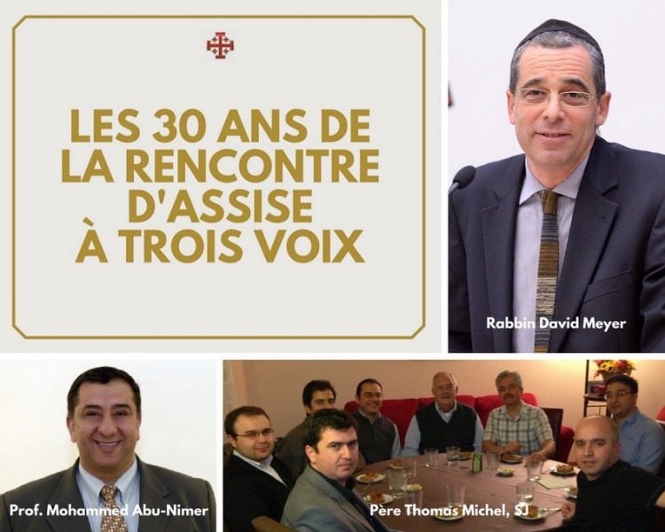 Les 30 ans de la rencontre d'Assise à trois voix