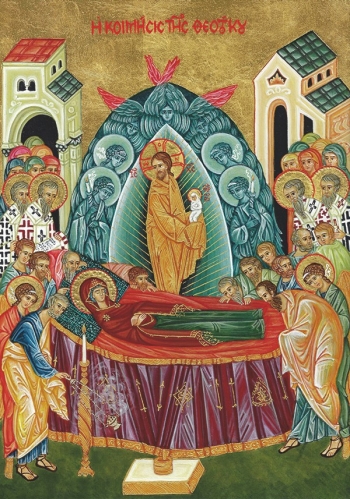 1_Icona Dormizione della Madre di Dio - Abbazia Benedettina Mater Ecclesiae
